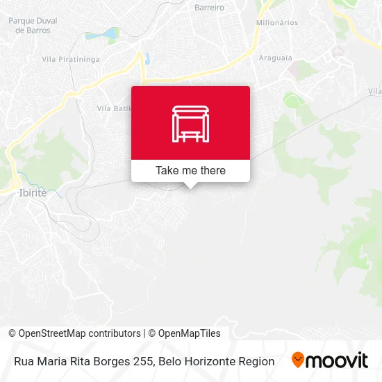Rua Maria Rita Borges 255 map