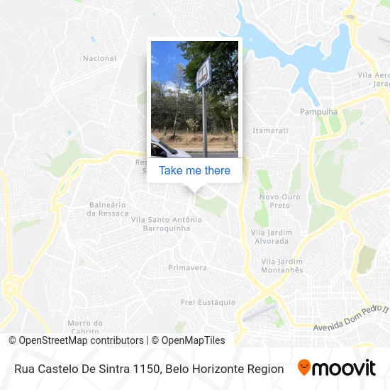 Rua Castelo De Sintra 1150 map