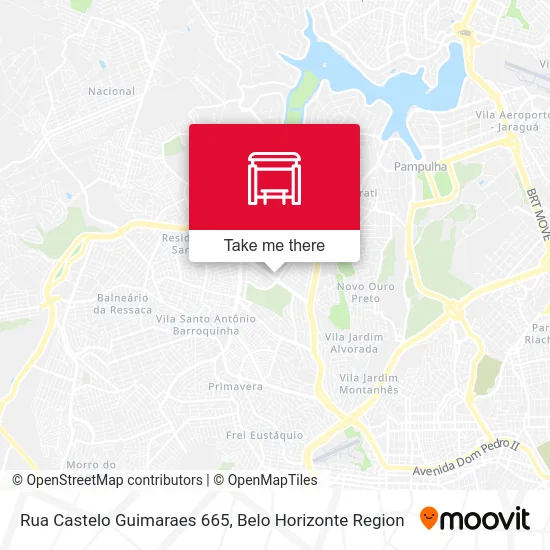 Rua Castelo Guimaraes 665 map