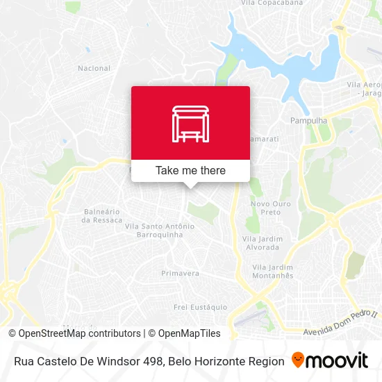 Rua Castelo De Windsor 498 map