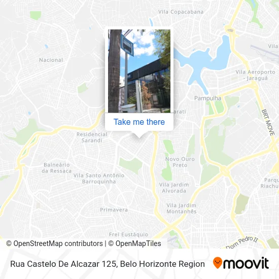 Rua Castelo De Alcazar 125 map