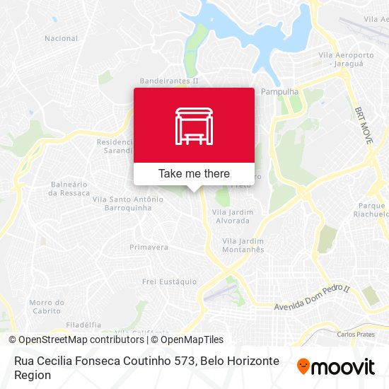 Rua Cecilia Fonseca Coutinho 573 map