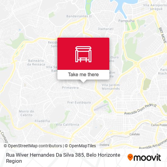 Rua Wiver Hernandes Da Silva 385 map