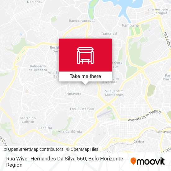 Rua Wiver Hernandes Da Silva 560 map
