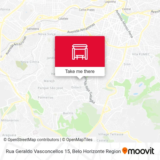 Rua Geraldo Vasconcellos 15 map