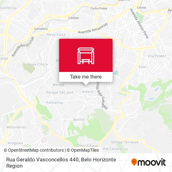 Rua Geraldo Vasconcellos 440 map