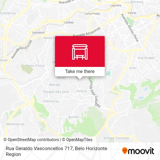 Rua Geraldo Vasconcellos 717 map