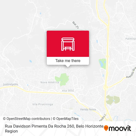 Rua Davidson Pimenta Da Rocha 260 map