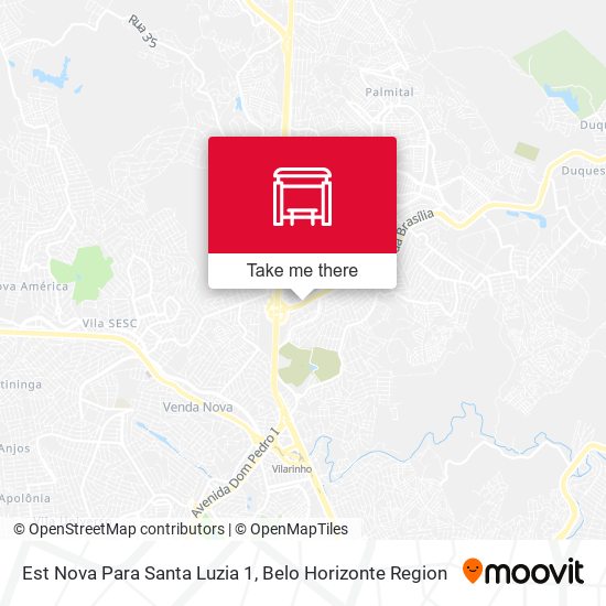 Est Nova Para Santa Luzia 1 map