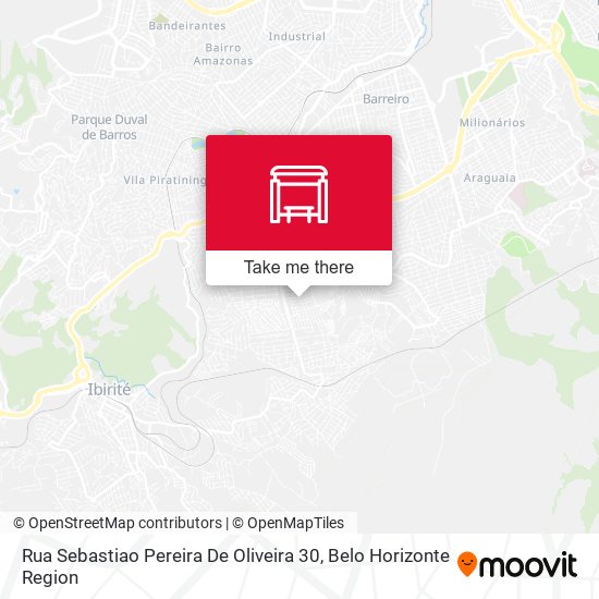 Rua Sebastiao Pereira De Oliveira 30 map
