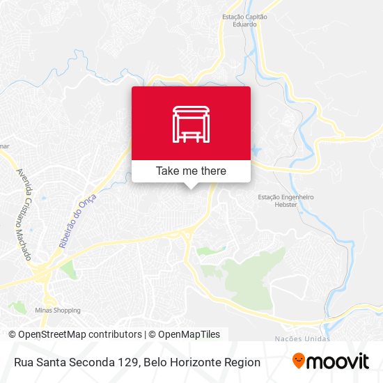 Rua Santa Seconda 129 map