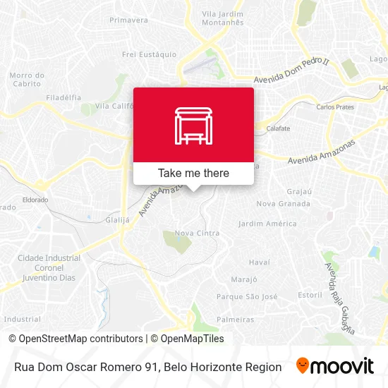Rua Dom Oscar Romero 91 map