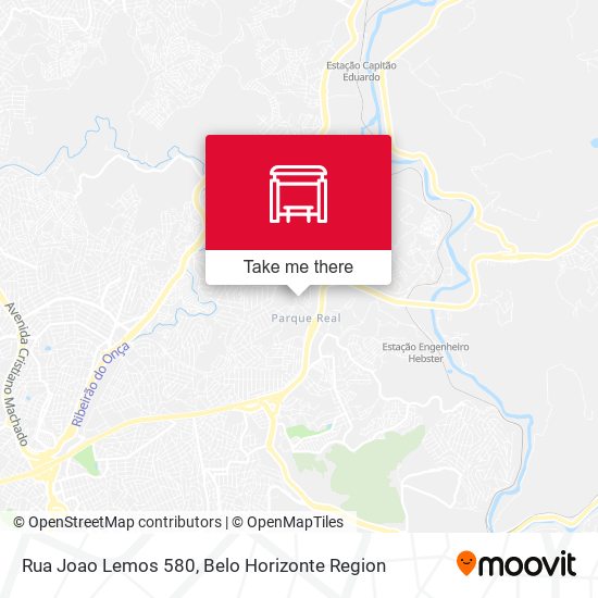 Rua Joao Lemos 580 map