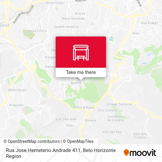 Rua Jose Hemeterio Andrade 411 map