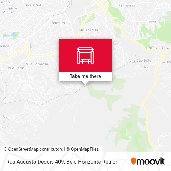 Rua Augusto Degois 409 map