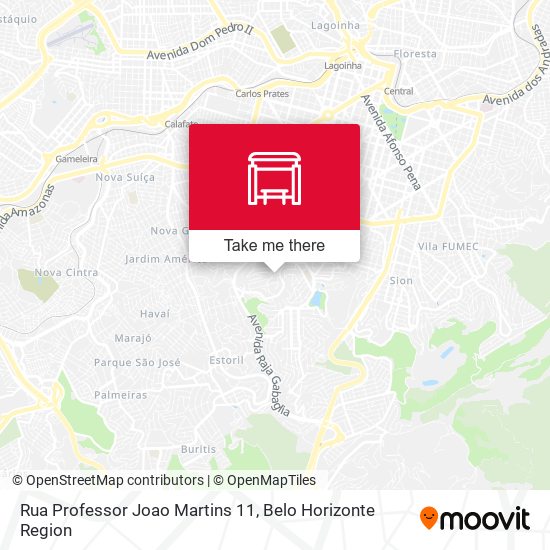 Rua Professor Joao Martins 11 map