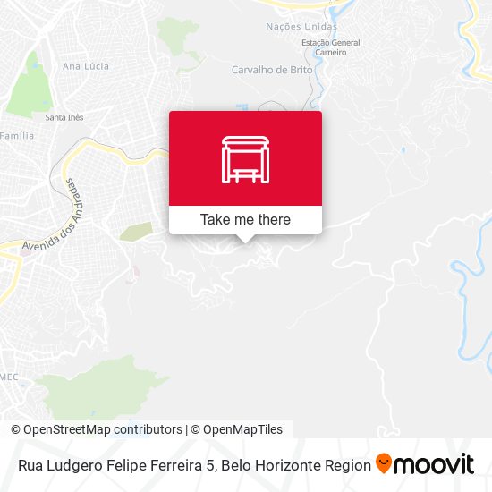 Rua Ludgero Felipe Ferreira 5 map