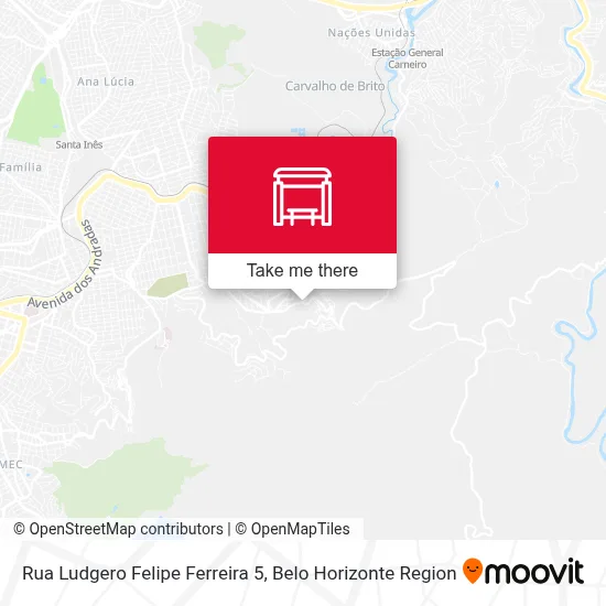 Rua Ludgero Felipe Ferreira 5 map