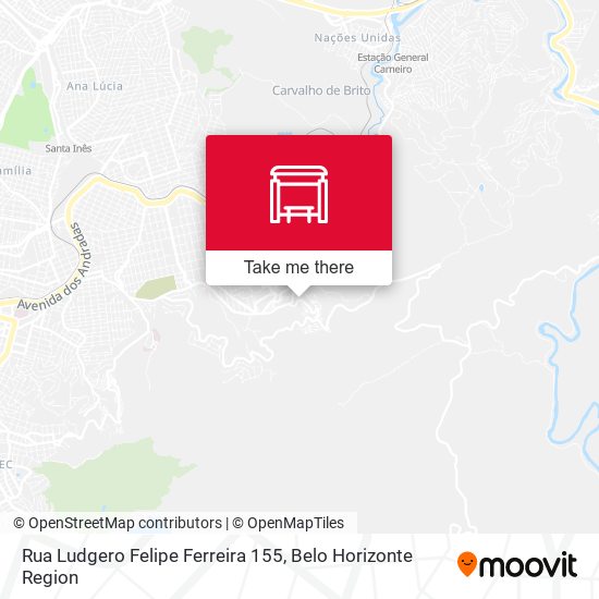 Rua Ludgero Felipe Ferreira 155 map