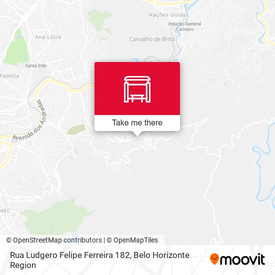 Rua Ludgero Felipe Ferreira 182 map