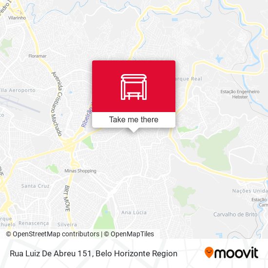Rua Luiz De Abreu 151 map