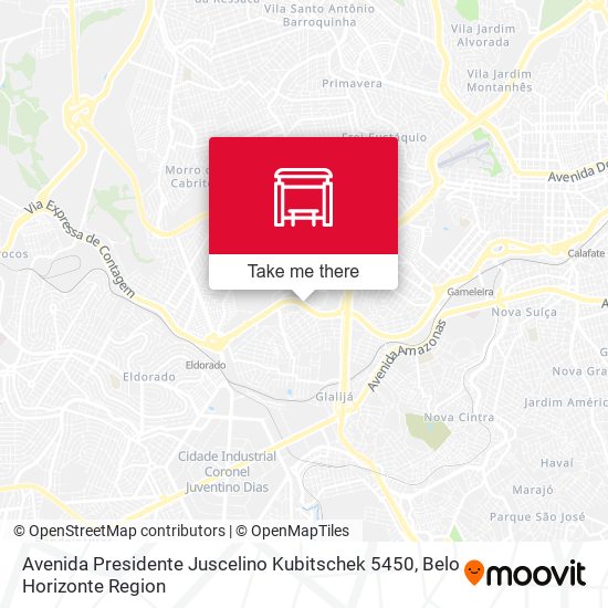 Avenida Presidente Juscelino Kubitschek 5450 map