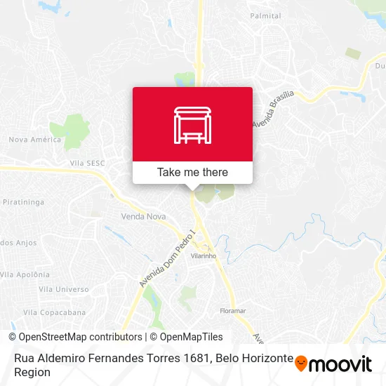 Rua Aldemiro Fernandes Torres 1681 map