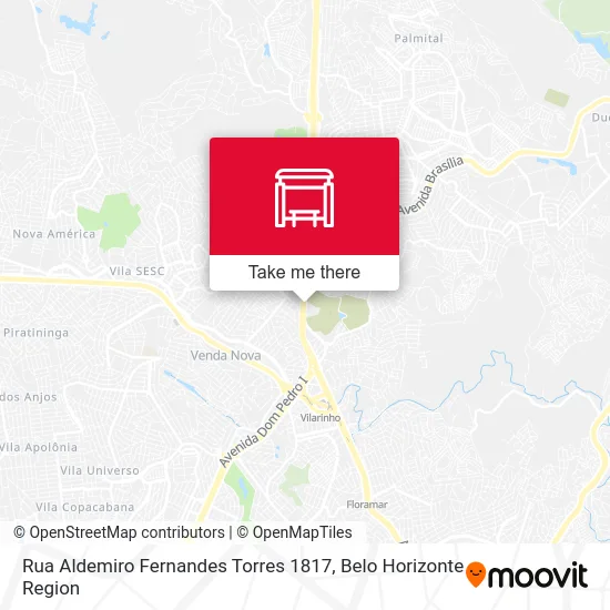 Rua Aldemiro Fernandes Torres 1817 map