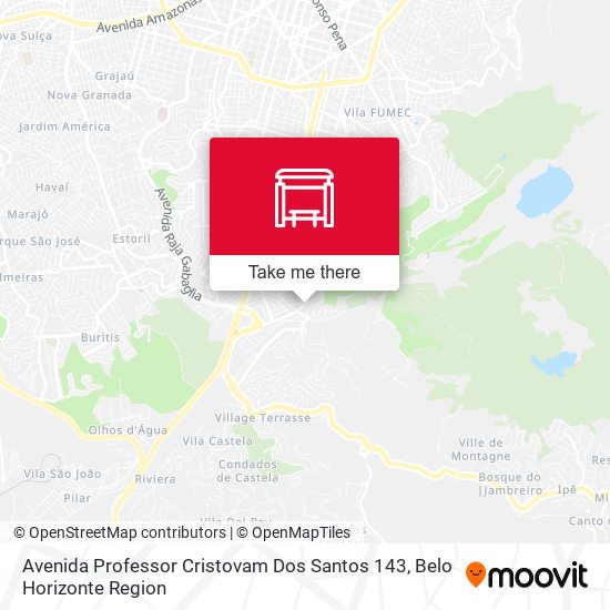 Avenida Professor Cristovam Dos Santos 143 map