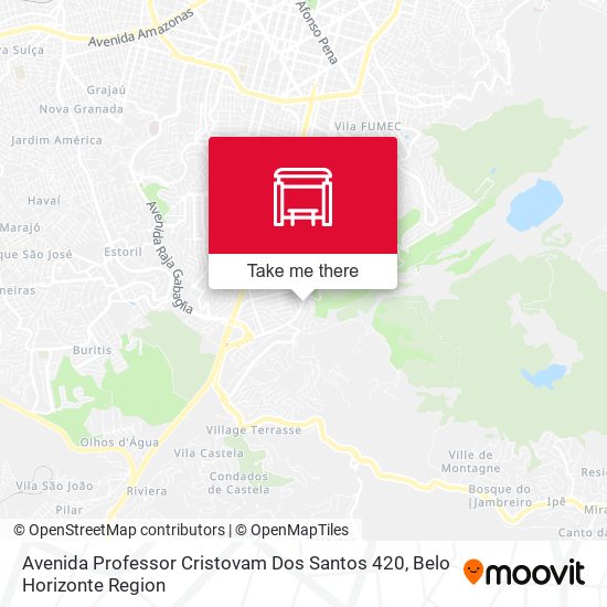 Avenida Professor Cristovam Dos Santos 420 map