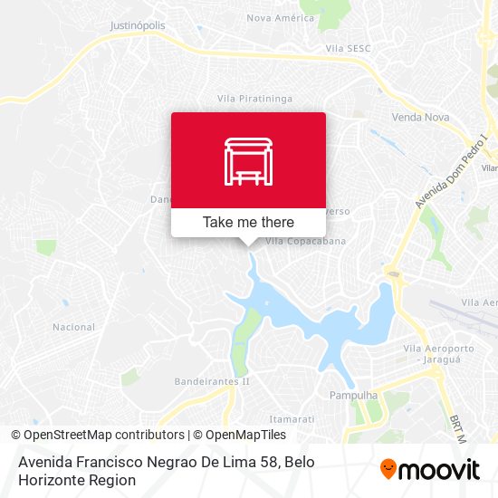 Avenida Francisco Negrao De Lima 58 map