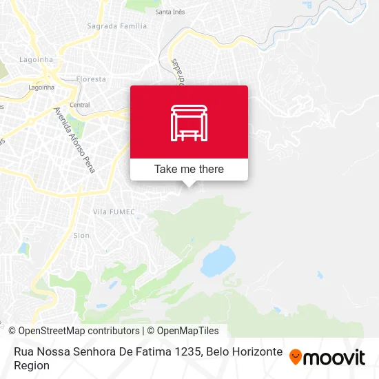 Rua Nossa Senhora De Fatima 1235 map