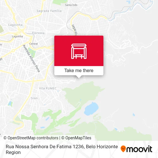 Rua Nossa Senhora De Fatima 1236 map