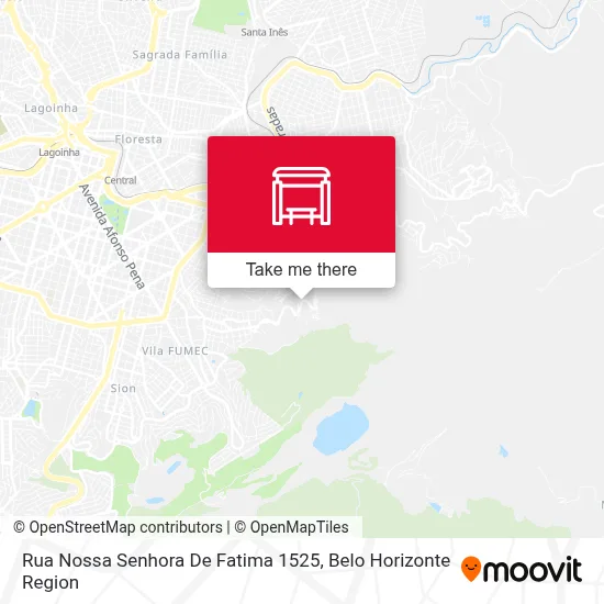 Rua Nossa Senhora De Fatima 1525 map
