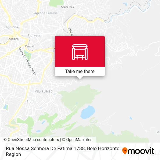 Rua Nossa Senhora De Fatima 1788 map