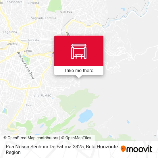 Rua Nossa Senhora De Fatima 2325 map
