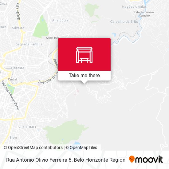 Rua Antonio Olivio Ferreira 5 map