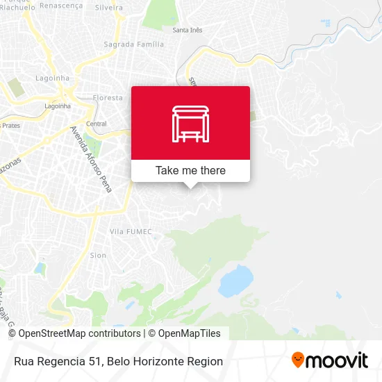 Rua Regencia 51 map