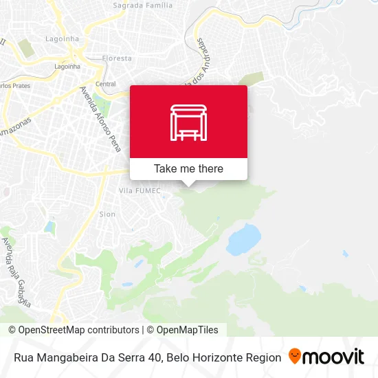 Rua Mangabeira Da Serra 40 map