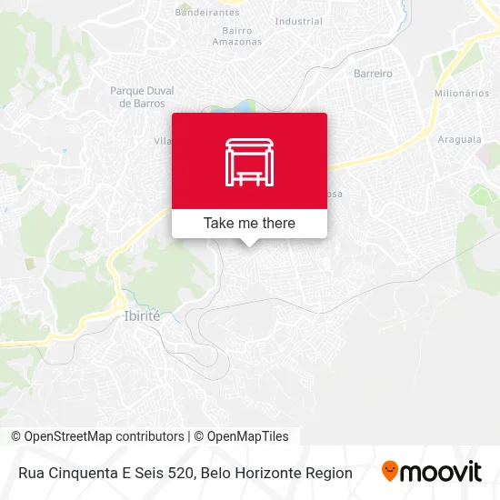 Rua Cinquenta E Seis 520 map