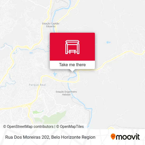 Rua Dos Moreiras 202 map
