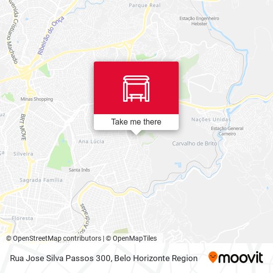 Rua Jose Silva Passos 300 map