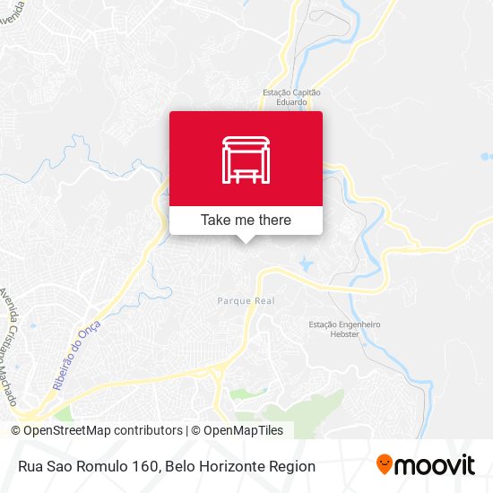 Rua Sao Romulo 160 map