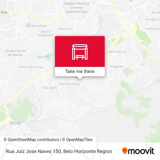 Rua Juiz Jose Naves 150 map