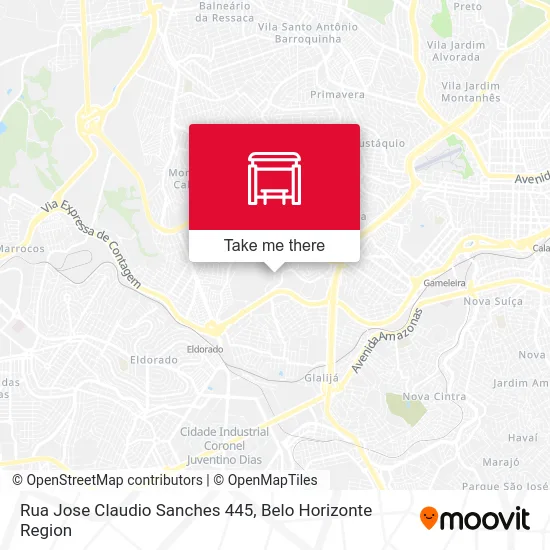 Rua Jose Claudio Sanches 445 map