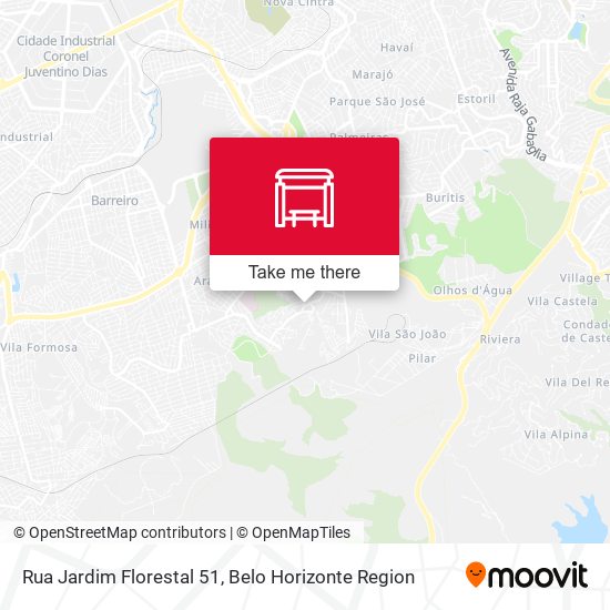 Rua Jardim Florestal 51 map
