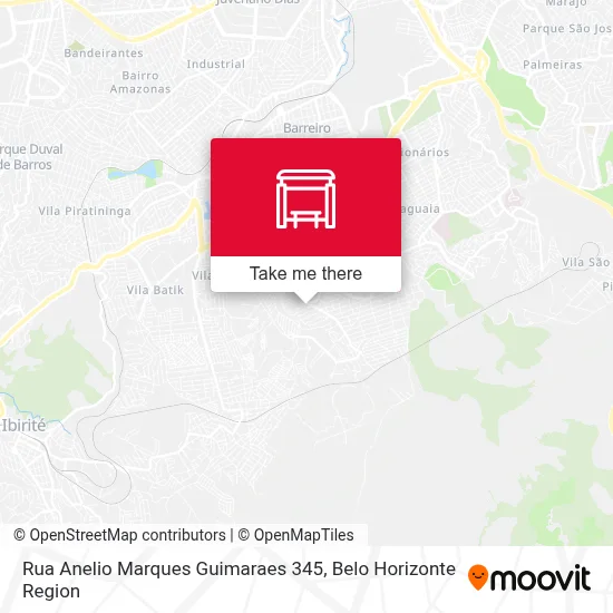 Rua Anelio Marques Guimaraes 345 map