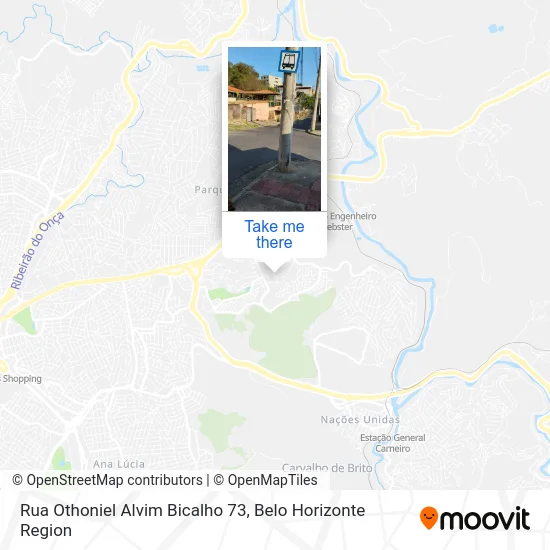 Rua Othoniel Alvim Bicalho 73 map