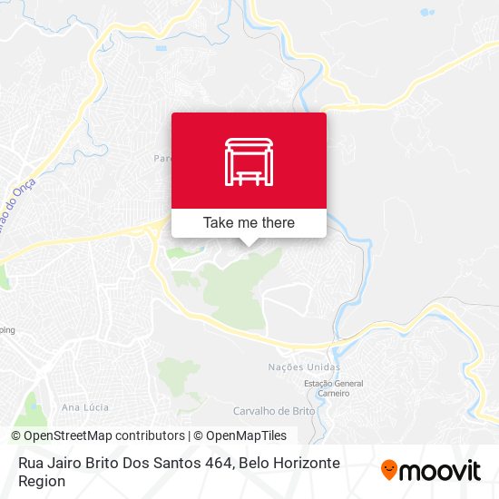 Rua Jairo Brito Dos Santos 464 map