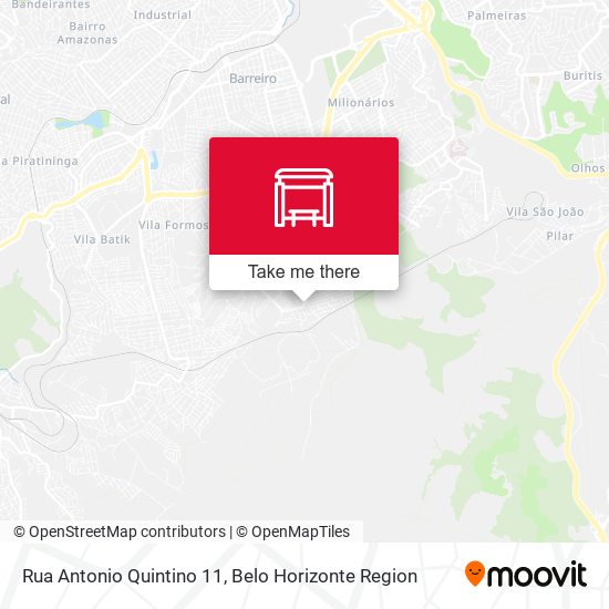 Rua Antonio Quintino 11 map